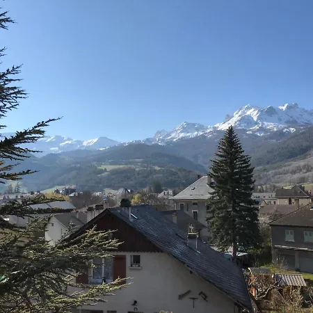 Meyronnes 3 Vue Degagee Montagnes Lejlighed