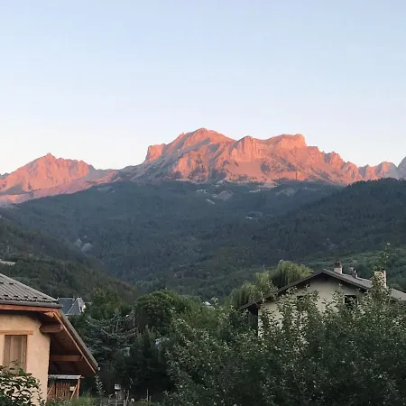 Meyronnes 3 Vue Degagee Montagnes Lejlighed